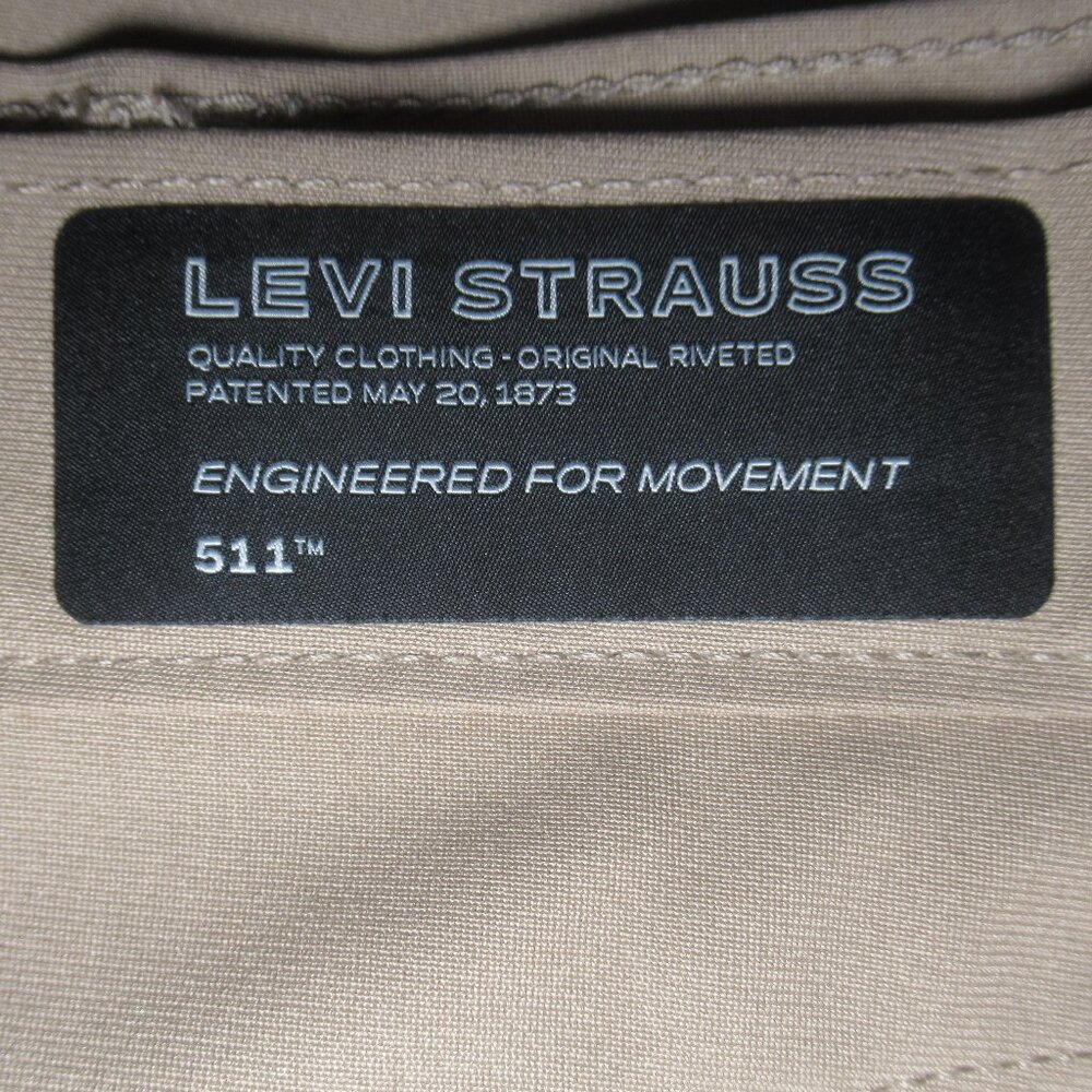 Levi’s 511 Engineered For Movement Soft Khaki Str… - image 5
